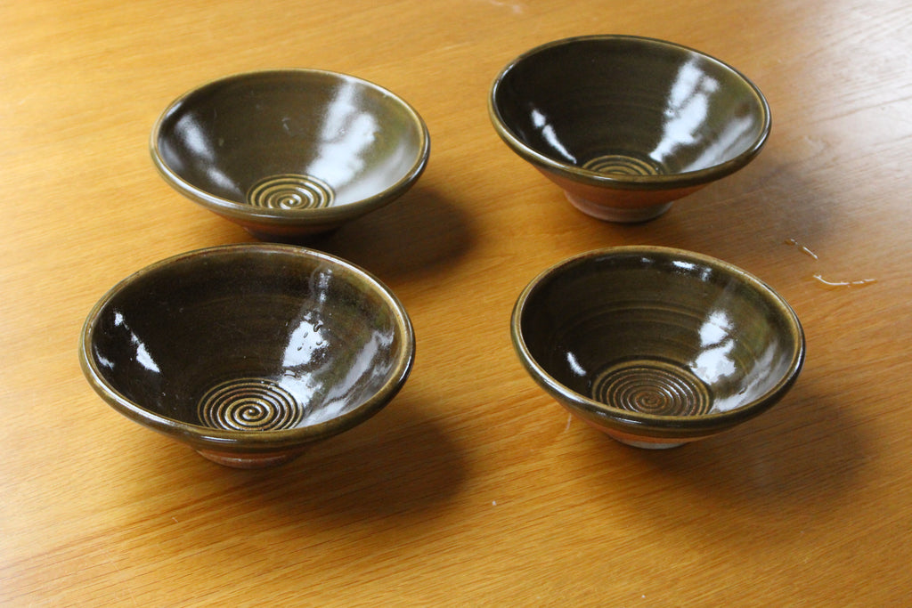 Olive green Bowl (x4)
